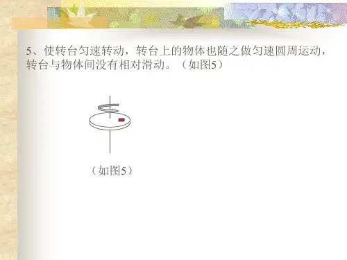 向心力实例分析1