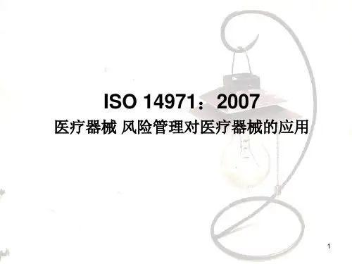 ISO_14971医疗器械_风险管理