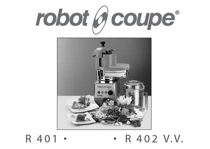 罗布特巧 R 401 402 瓶子切割机用户手册说明书