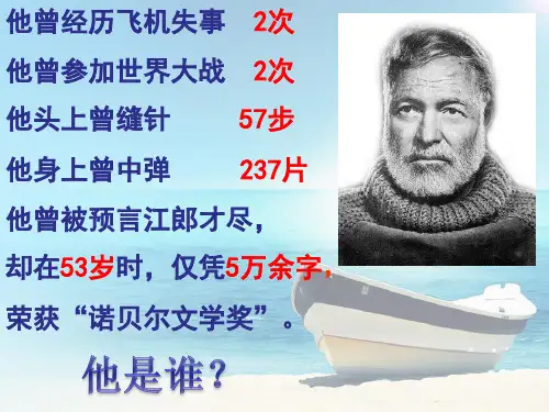 优质课一等奖高中语文必修三《老人与海》 (14)