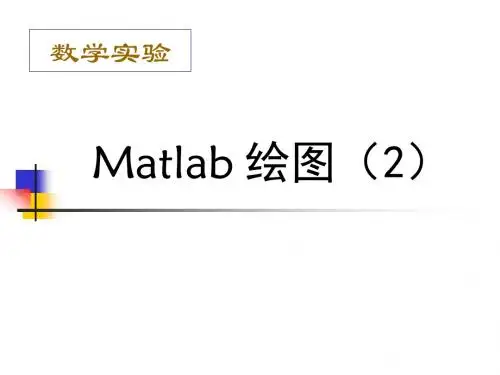 Matlab第五节三维作图课件分解