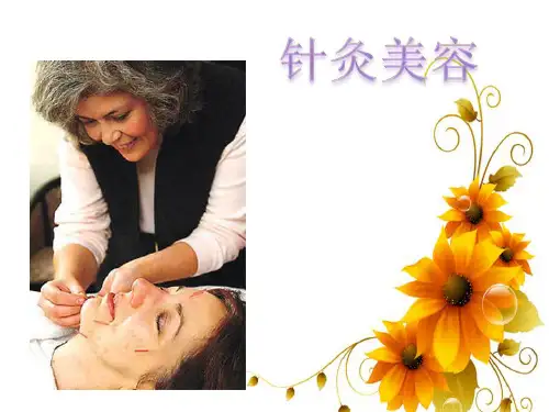 针灸美容ppt课件