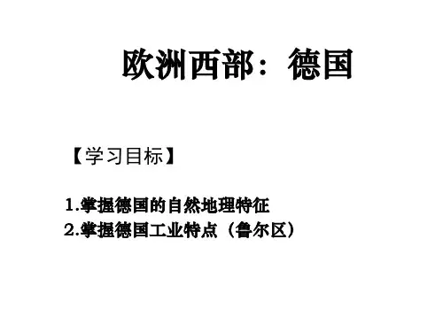 欧洲西部国家(德国、法国、英国)