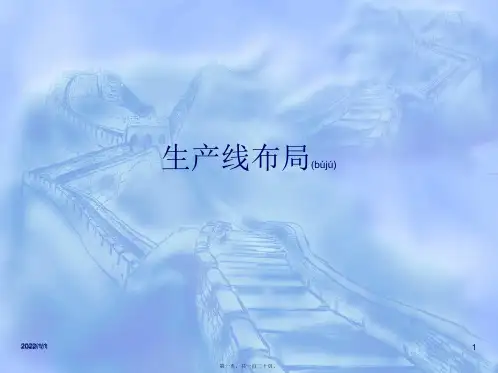 生产线布局