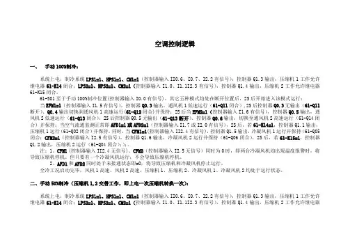 空调模块逻辑说明