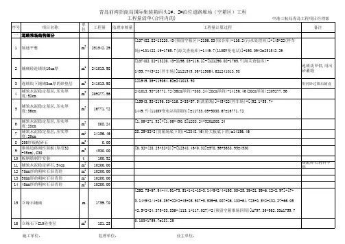 01.空箱区工程量(合同内的项目)土建部分