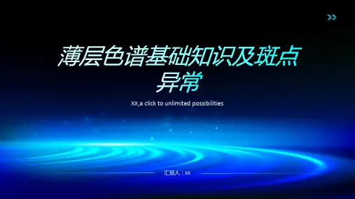 薄层色谱基础知识及斑点异常