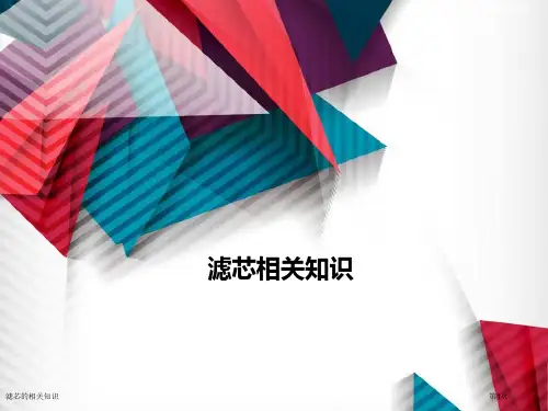 滤芯的相关知识