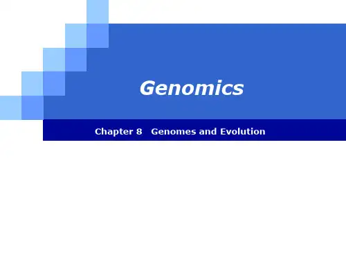 ch8 evolutionary genomics-基因组学
