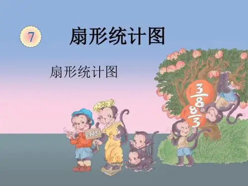 最新人教版数学六年级上册7.1《认识扇形统计图》ppt课件1