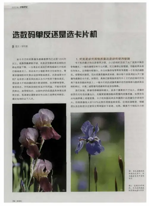 选数码单反还是选卡片机