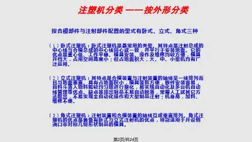 注塑机成型工作原理分析