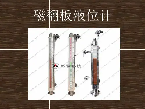 磁翻板液位计详细介绍