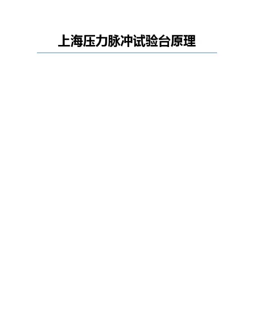 上海压力脉冲试验台原理