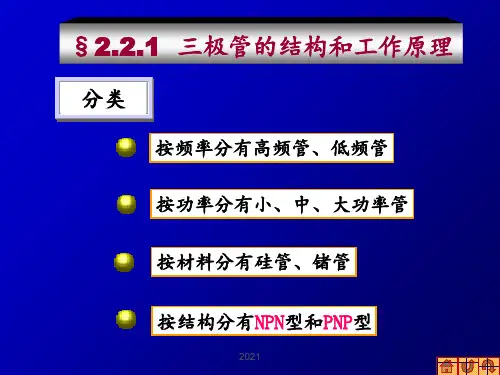 三极管经典教程PPT课件
