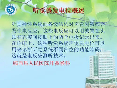 耳鼻喉科ABR听觉诱发电位2
