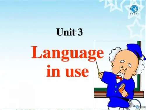 外研版八年级英语上册课件M1-Unit3