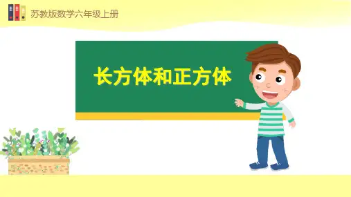 六年级上册数学苏教版长方体和正方体(课件)(共22张PPT)