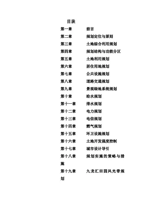 温岭市城市新区规划