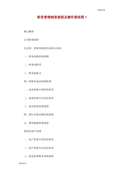 财务管理制度流程及操作规范图.doc
