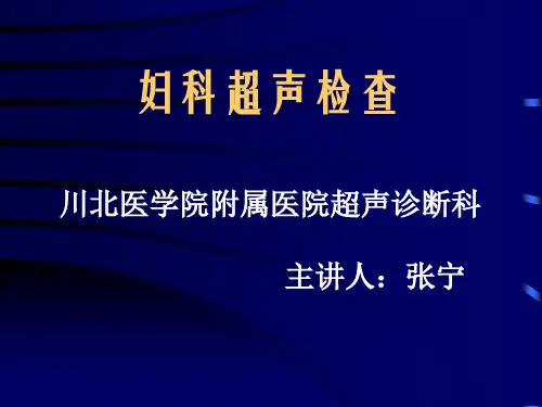 《妇产科超声》ppt课件