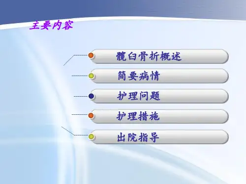 一例髋臼骨折护理查房ppt课件