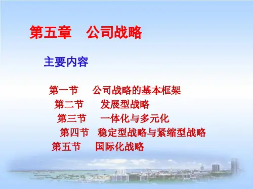 公司战略培训课件PPT52页bnvv
