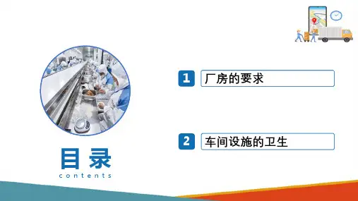 食品良好的操作规范(GMP) 食品企业良好操作规范(工厂设施的要求)