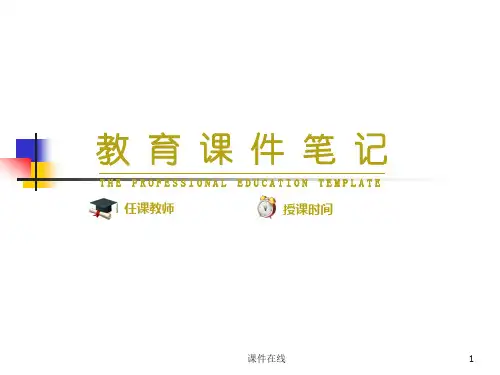 选修4《化学反应原理》各章知识结构(课件精选)