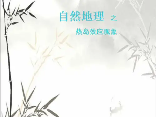 热岛效应 PPT