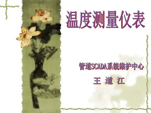 温度测量仪表