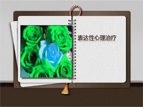 表达性心理治疗 讲座PPT课件