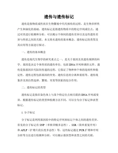 遗传与遗传标记