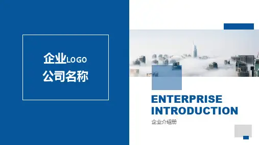商务通用企业介绍公司画册公司简介(共22张PPT)