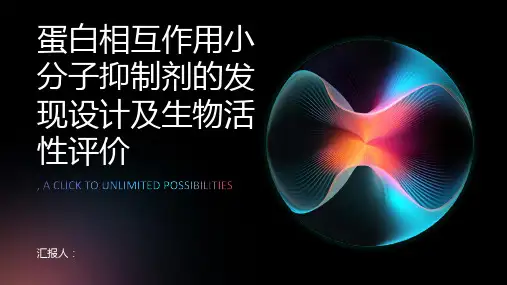 蛋白相互作用小分子抑制剂的发现设计及生物活性评价