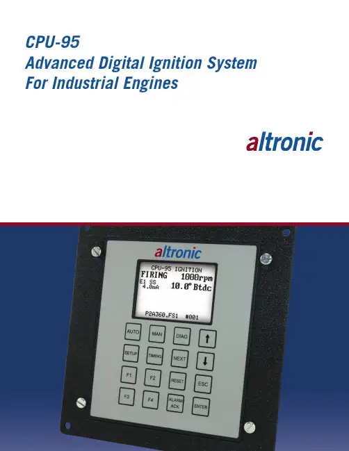 Advanced Digital Ignition System 产品说明书