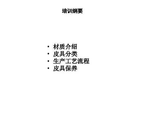 皮具专业知识