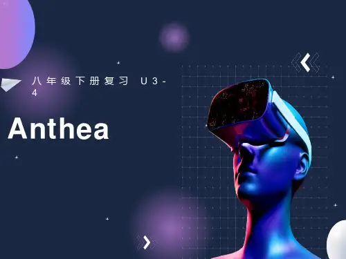 广州版英语八年级下册语法复习U