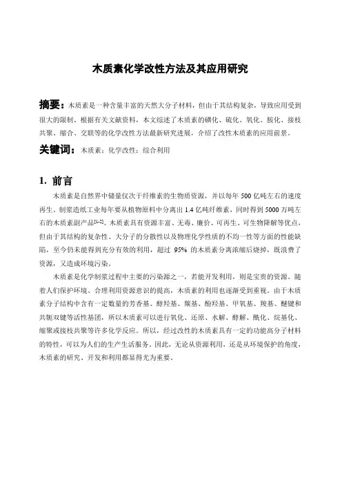 高等木材化学研究方法