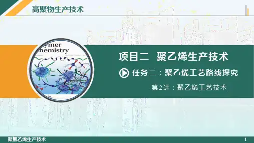 聚乙烯生产技术 聚乙烯工艺技术
