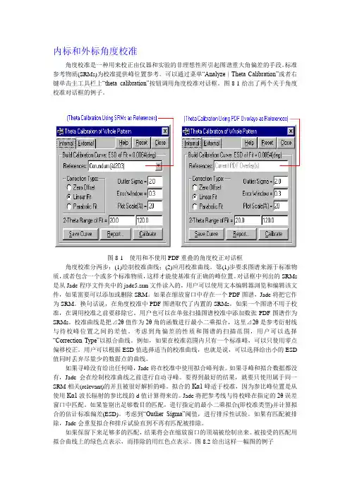 Jade使用手册峰形拟合与分解