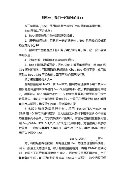 那些年，我们一起玩过的Boc