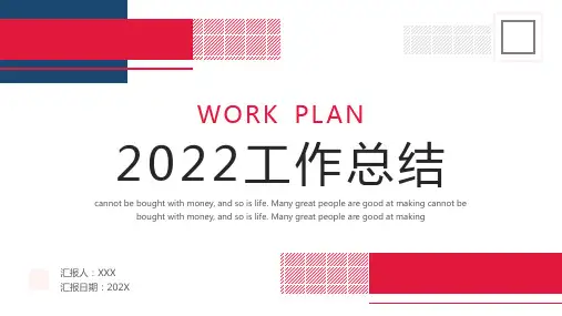 上市公司年终总结PPT范例
