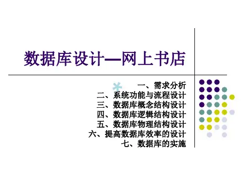 数据库设计网上书店