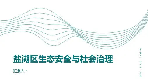 盐湖区生态安全与社会治理