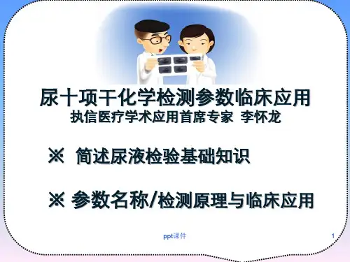 尿干化学分析  ppt课件