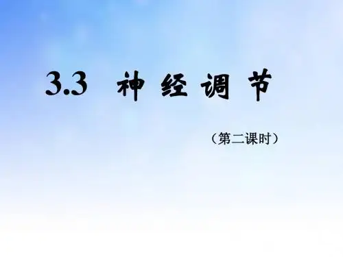 神经调节PPT (2)