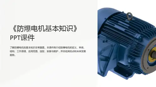 《防爆电机基本知识》课件