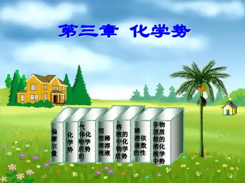 材料热力学与动力学：化学势