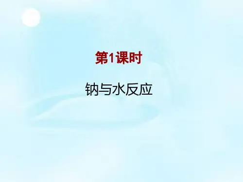 钠与水的反应.ppt